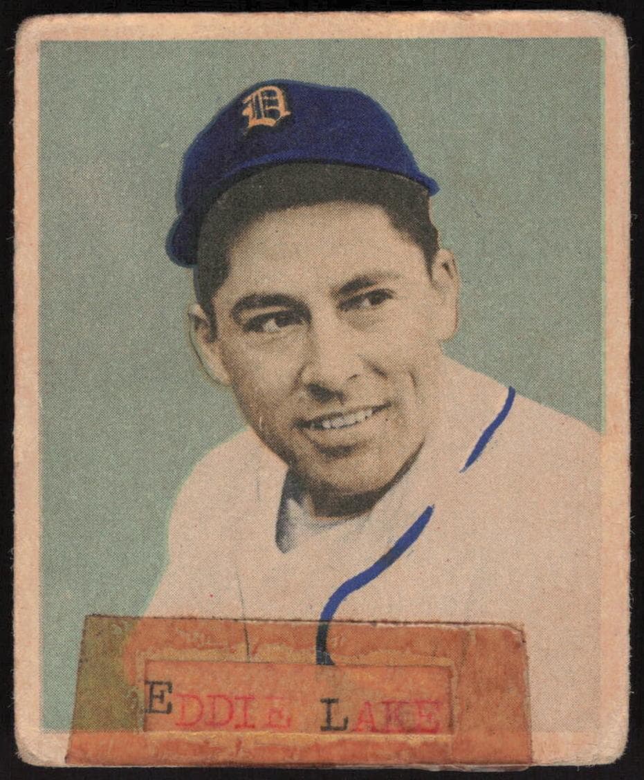 Eddie Lake 1949 bowman Bowman