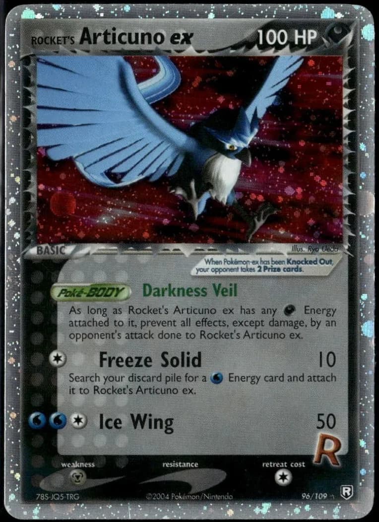 Rocket's Articuno ex trading card