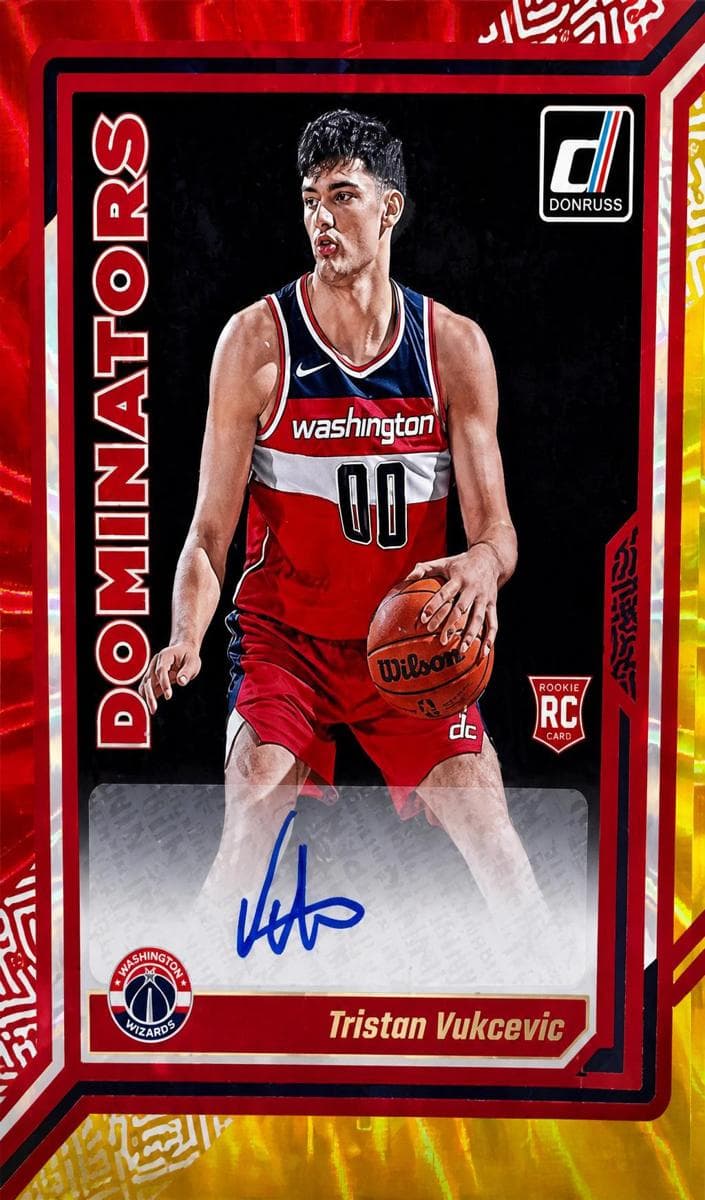 Tristan Vukcevic 2023 panini Donruss