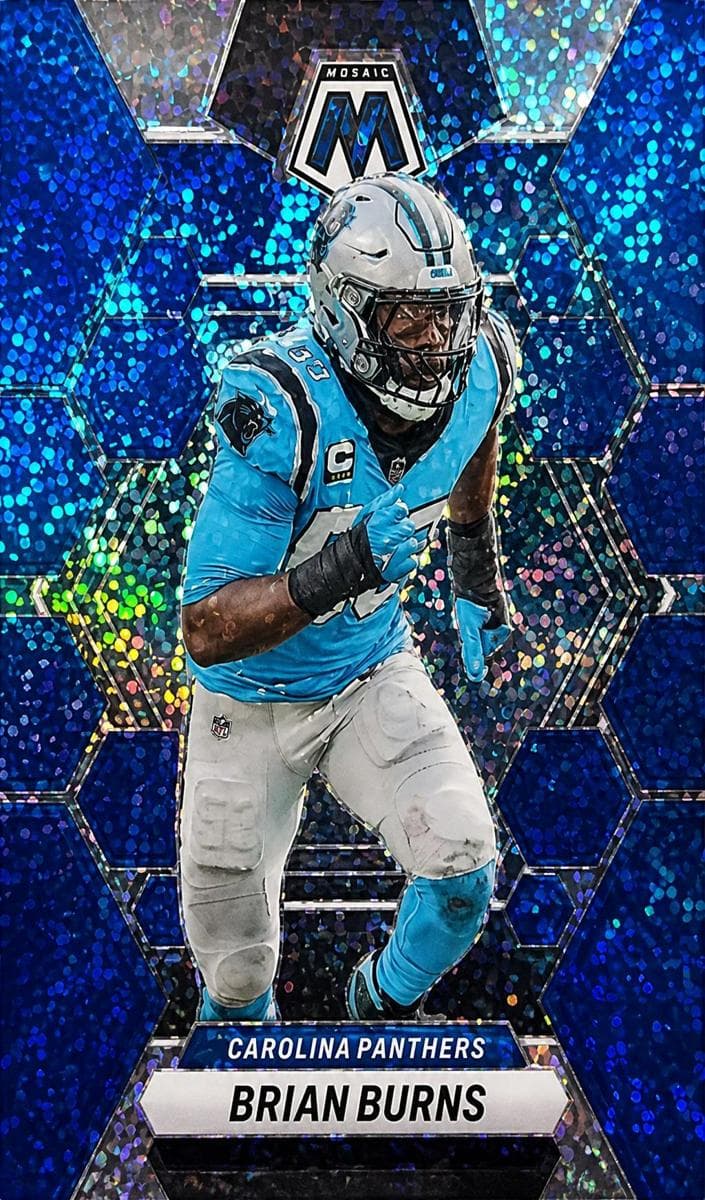 Brian Burns 2023 panini Panini Mosaic