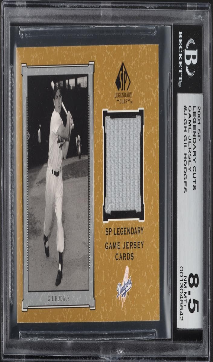 Gil Hodges 2001 unknown SP Legendary Cuts