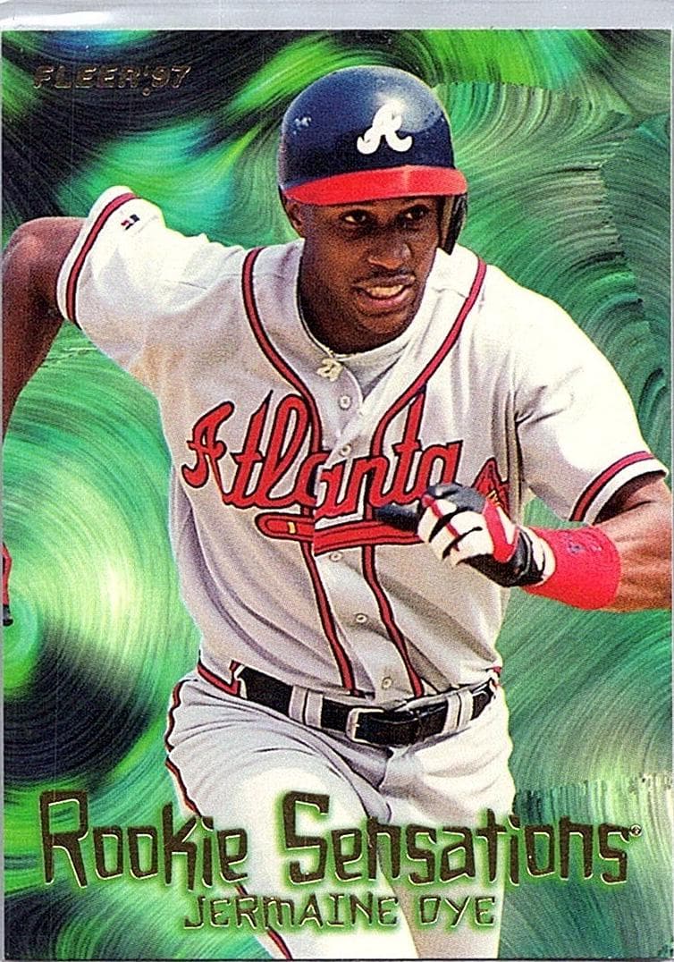 Jermaine Dye 1997 fleer Fleer