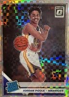 Jordan Poole 2019 panini Donruss Optic