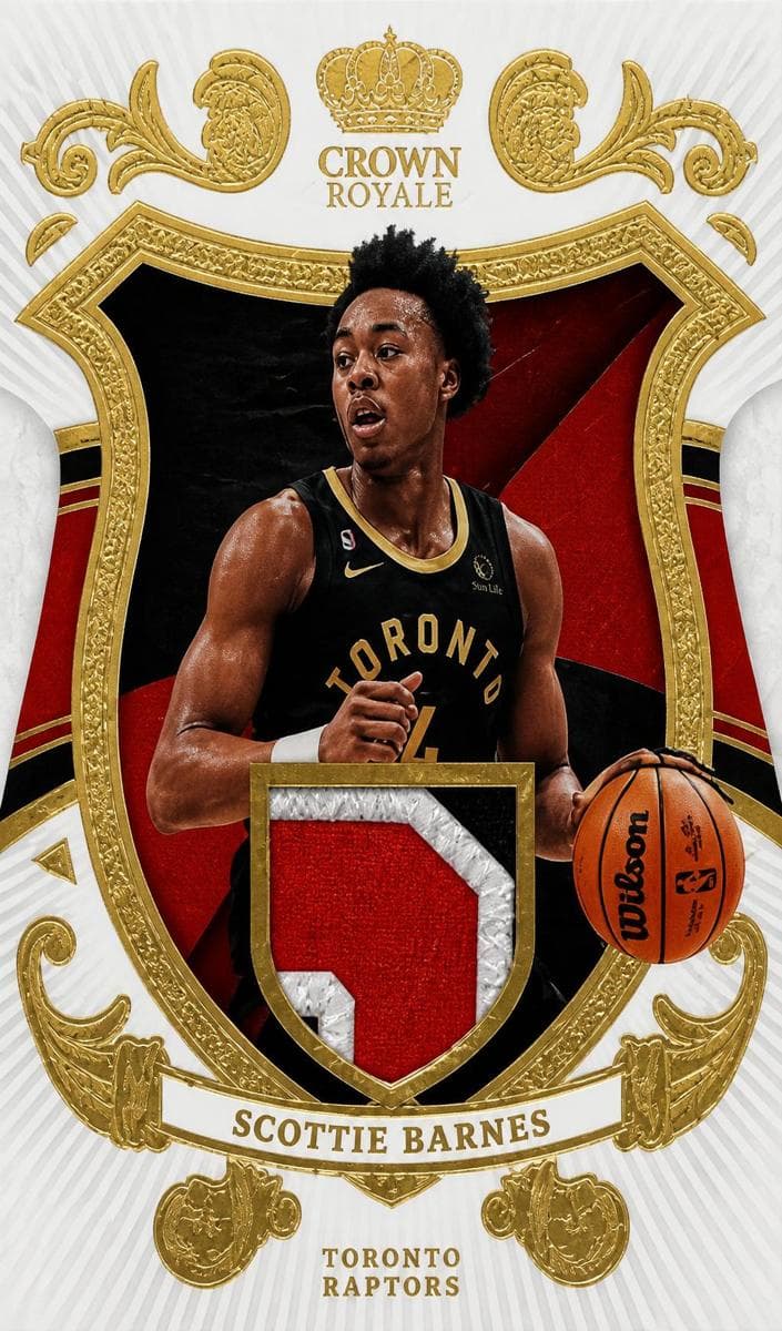 Scottie Barnes 2023 panini Panini Crown Royale