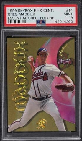 Greg Maddux 1999 fleer SkyBox E-X Century