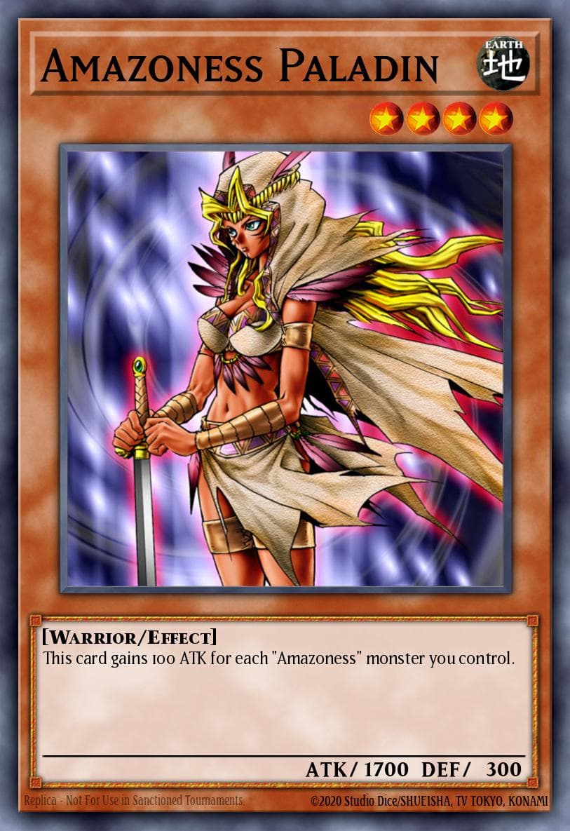 Amazoness Paladin 2003 Yu-Gi-Oh!