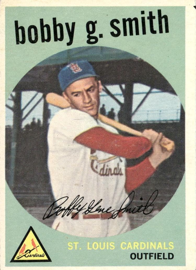 Bobby G. Smith 1959 topps Topps