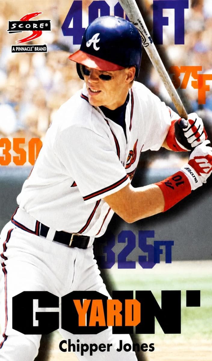 Chipper Jones 1997 panini Score