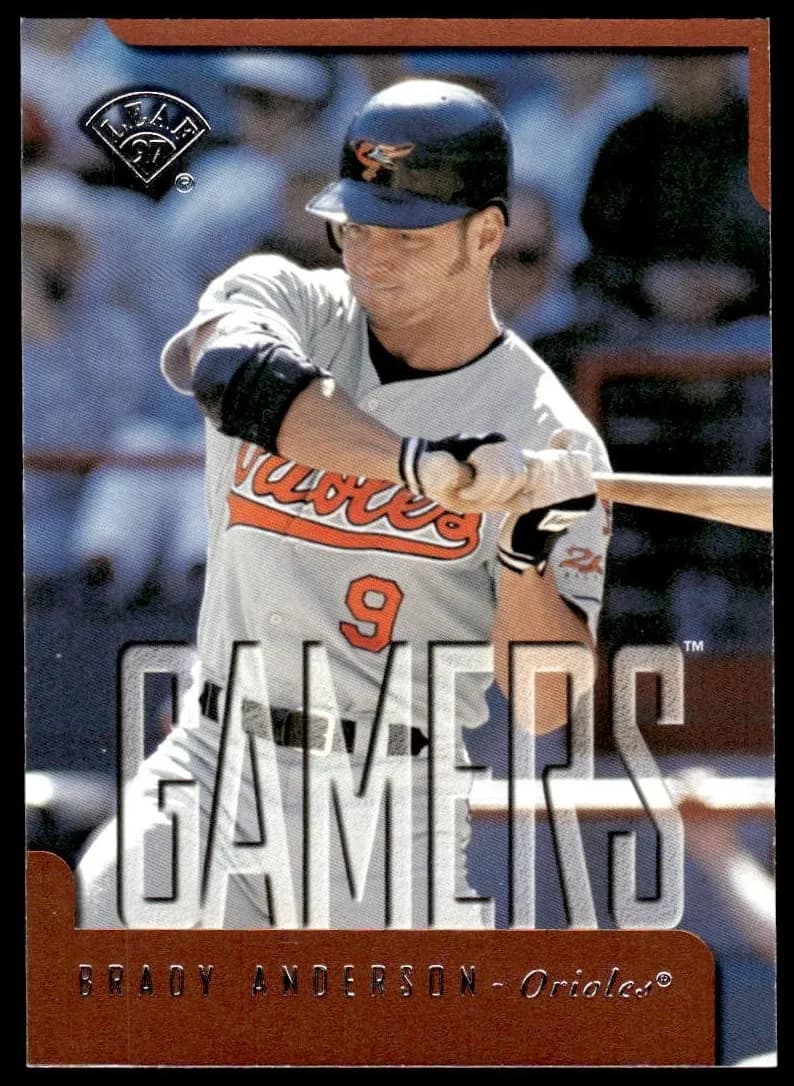 Brady Anderson 1997 leaf Leaf