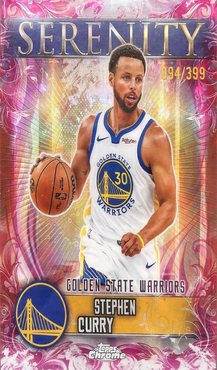 Stephen Curry 2025 topps Topps Chrome