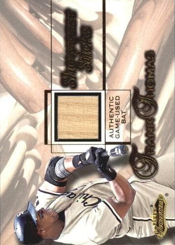 Frank Thomas 2001 fleer Showcase Sticks