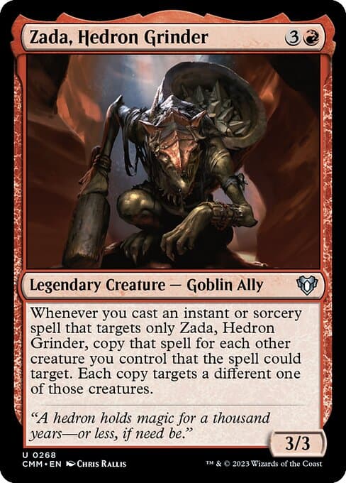 Zada, Hedron Grinder 2023 Magic: The Gathering Multiverse Legends