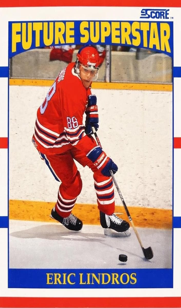 Eric Lindros 1990 score Score Canadian