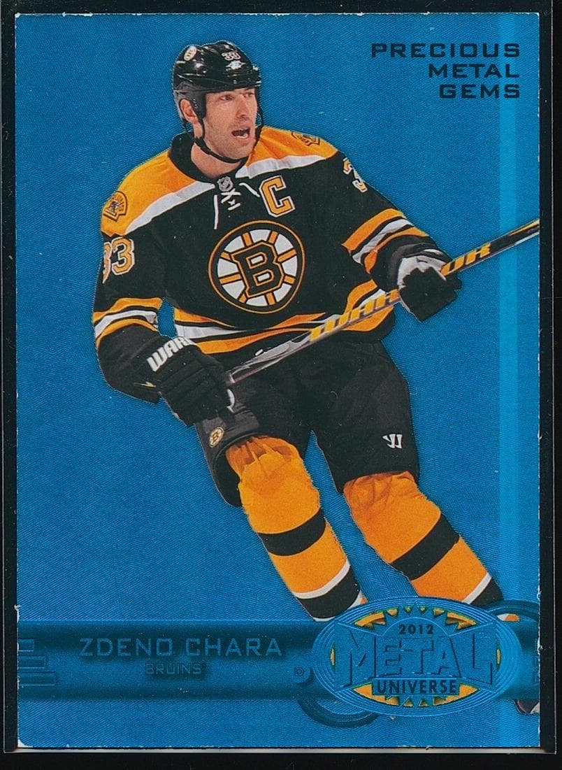 Zdeno Chara 2012 fleer