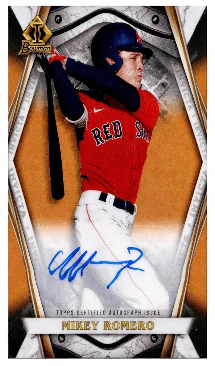 Mikey Romero 2022 bowman Bowman Draft