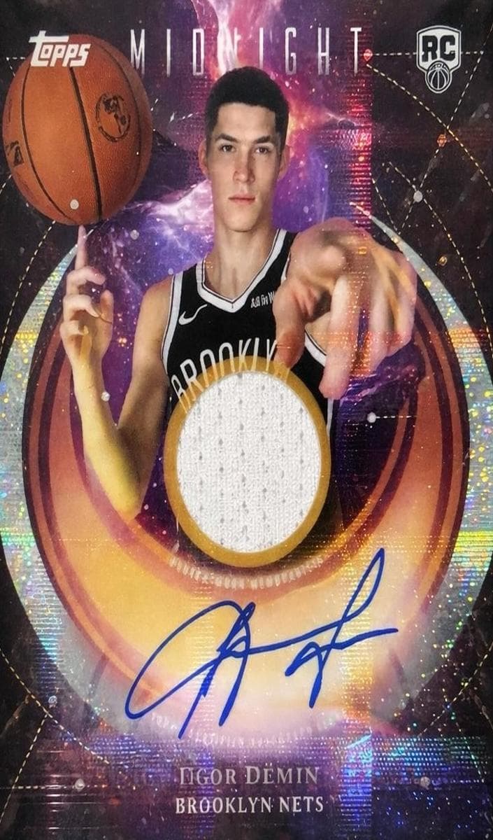 Egor Demin 2025 topps Topps Midnight