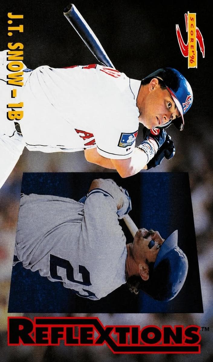 Don Mattingly / J.T. Snow 1996 panini Score