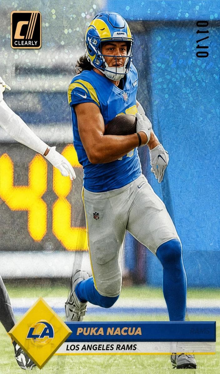 Jordan Love 2023 panini Clearly Donruss