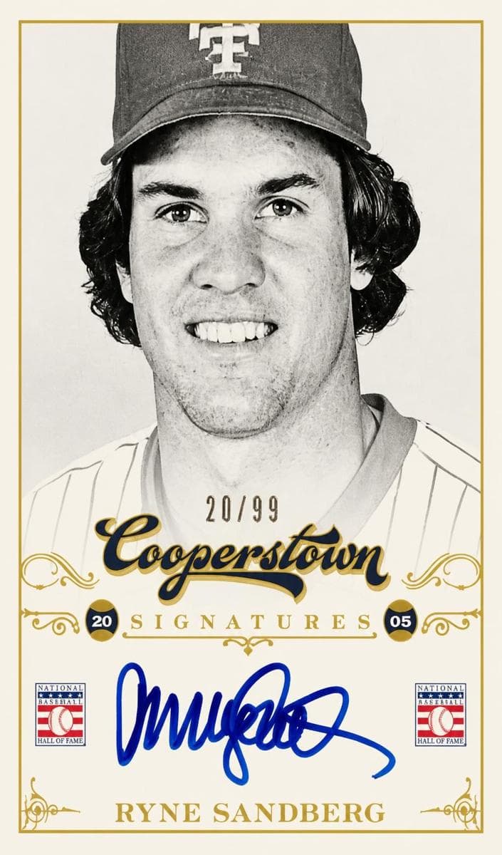 Ryne Sandberg 2012 topps Topps Update