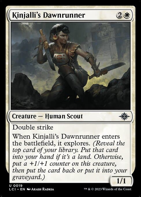Kinjalli's Dawnrunner 2023 Magic: The Gathering