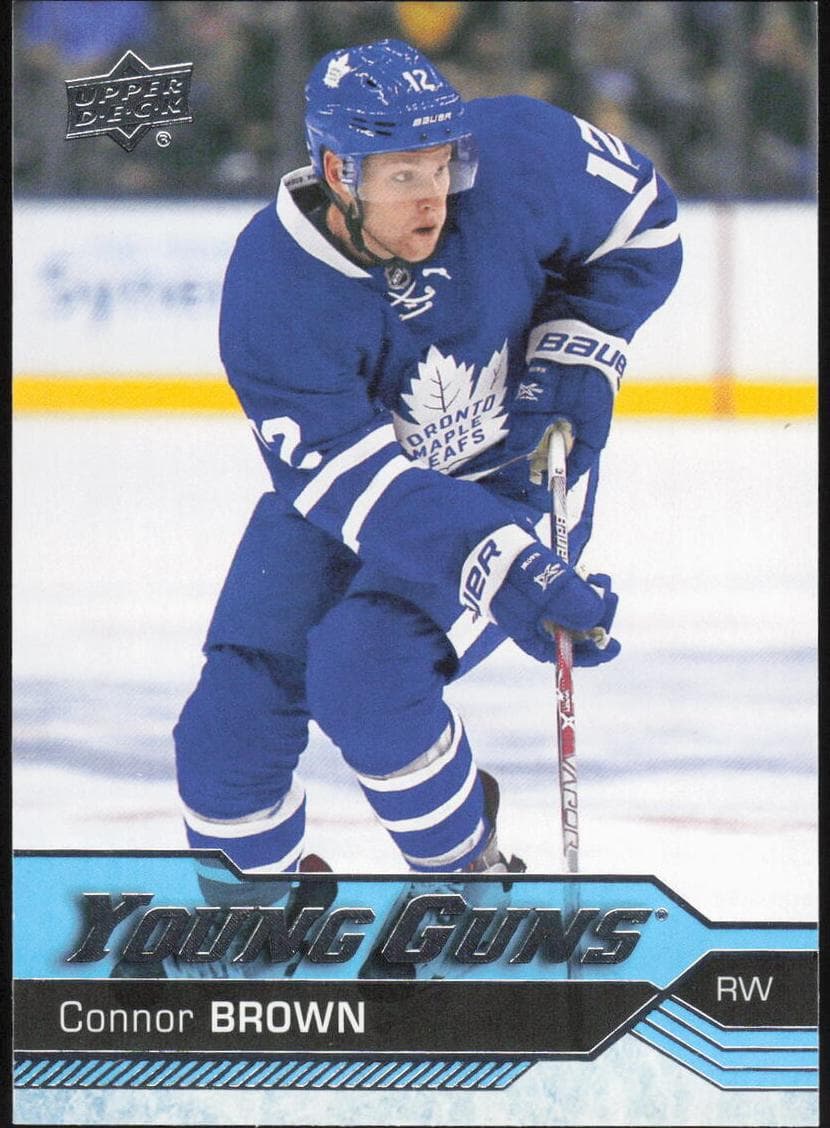 Connor Brown trading card