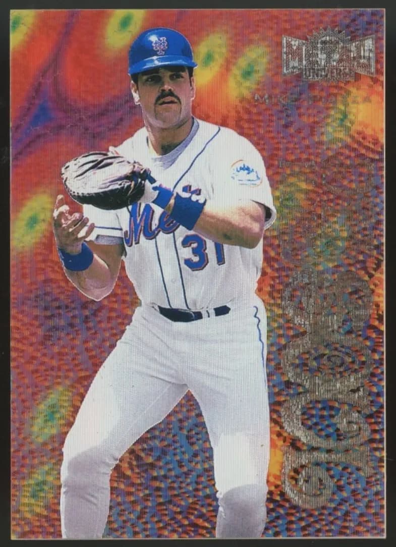 Mike Piazza 1999 fleer Skybox Metal Universe