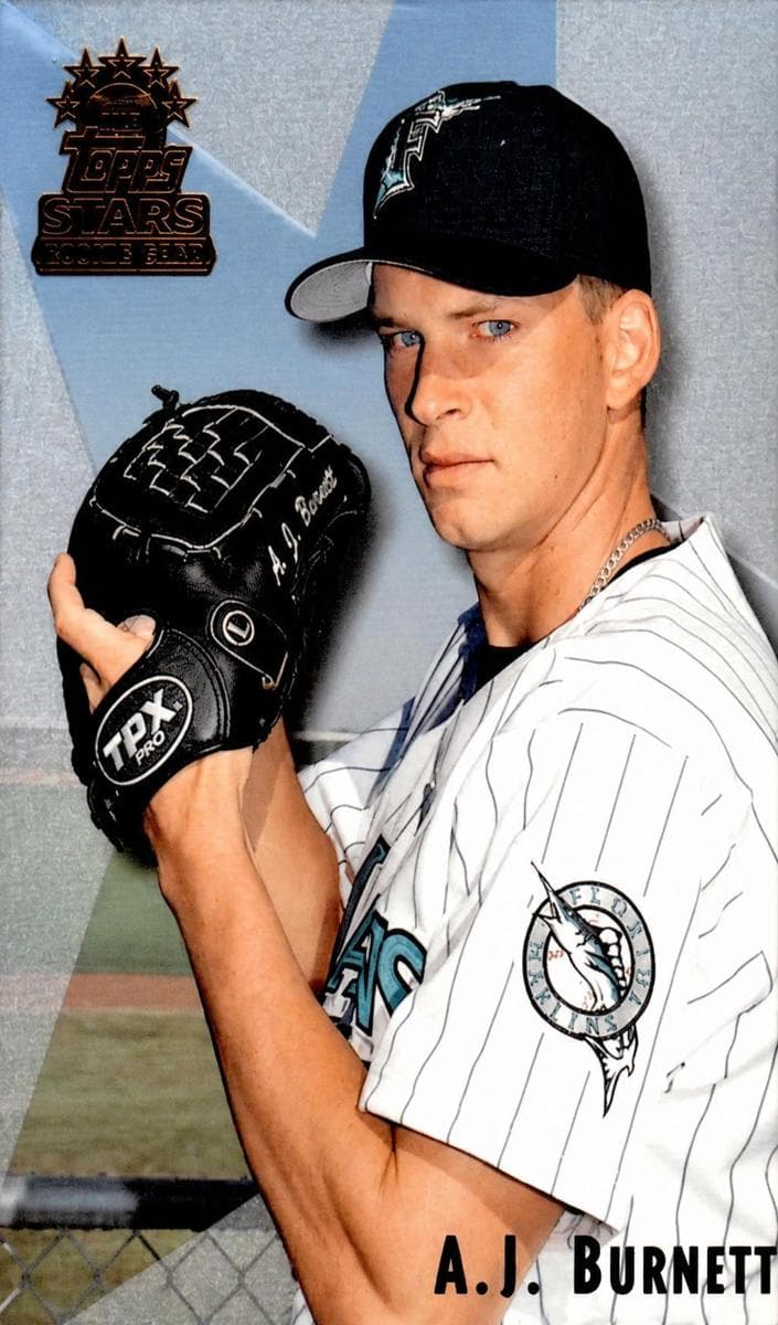 A.J. Burnett 1999 topps Topps Stars