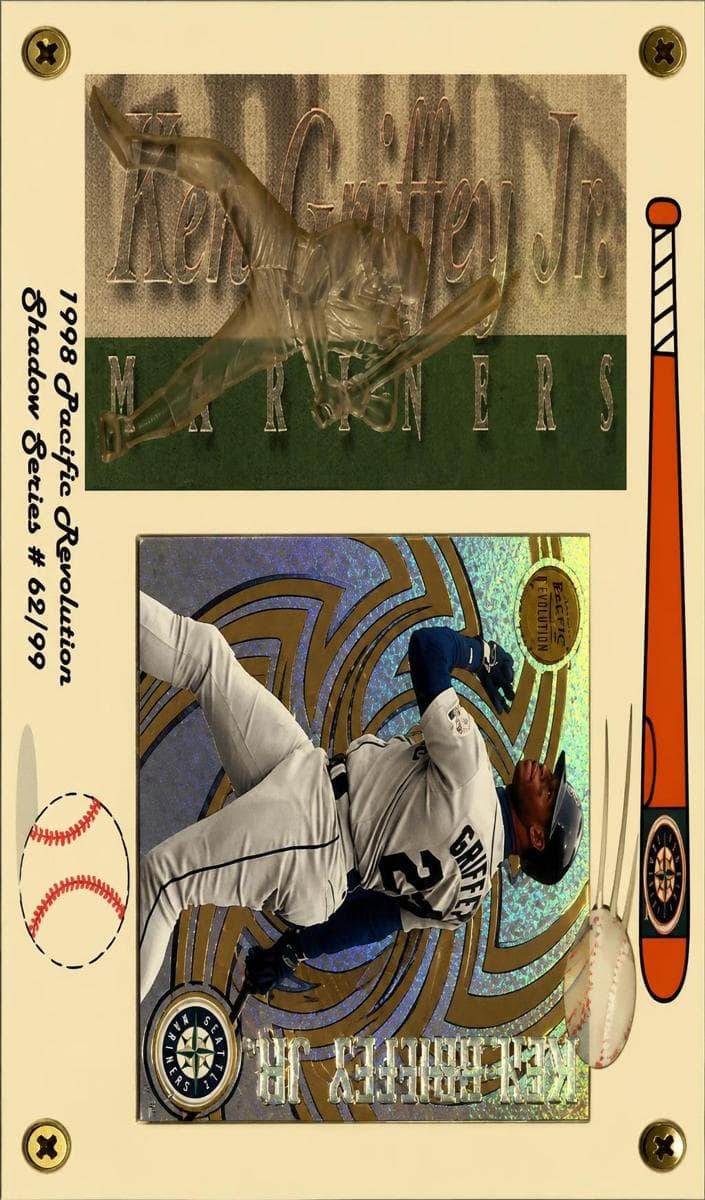 Ken Griffey Jr. 1998 panini Pacific Revolution