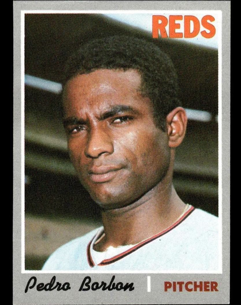 Pedro Borbon 1970 topps Topps