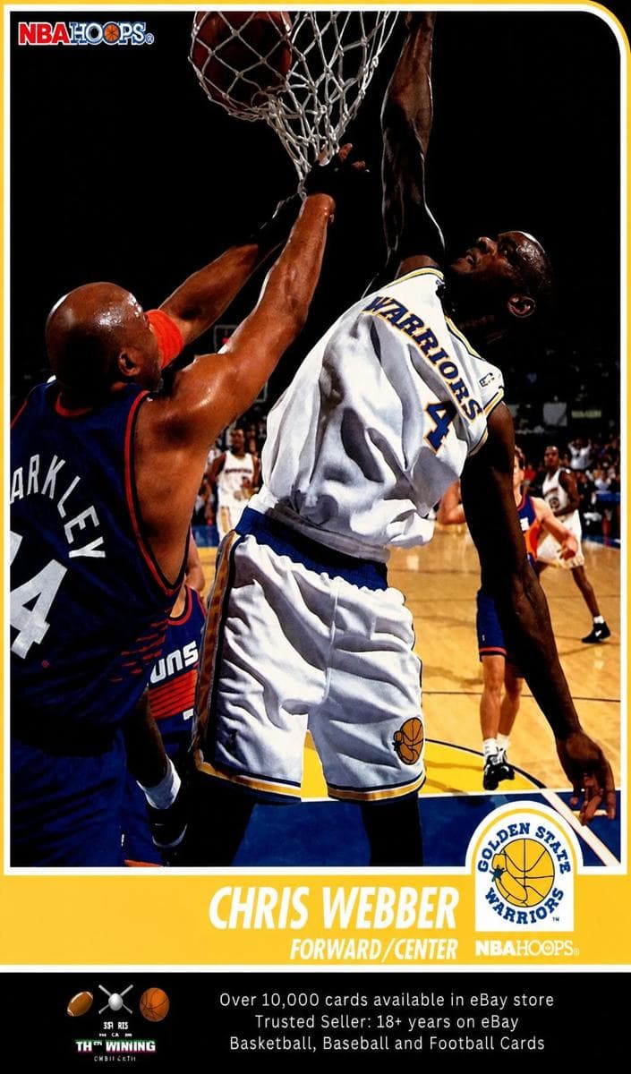 Chris Webber 1994 panini