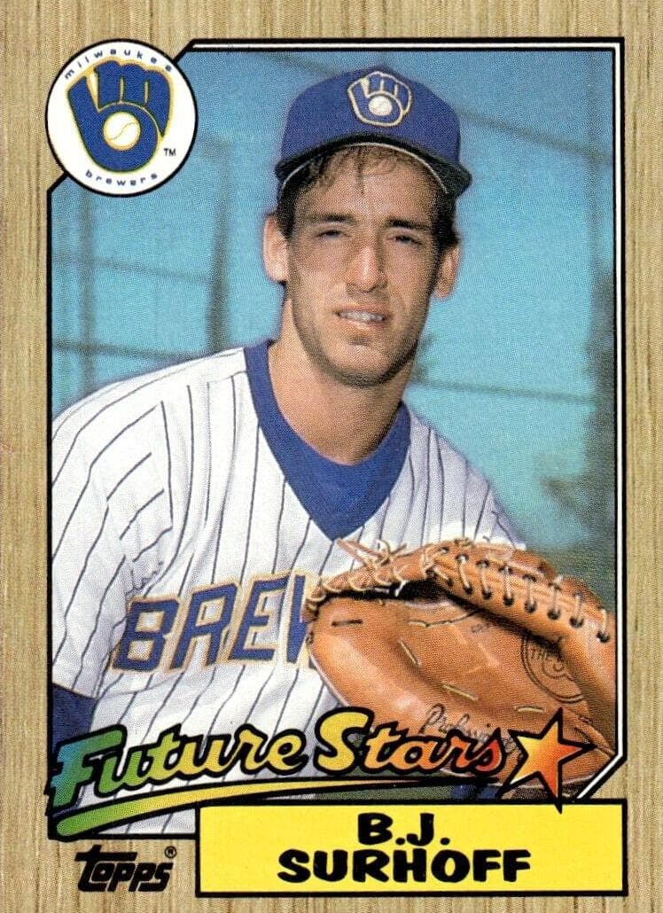 B.J. Surhoff 1987 topps