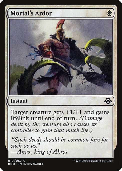 Mortal's Ardor 2015 Magic: The Gathering