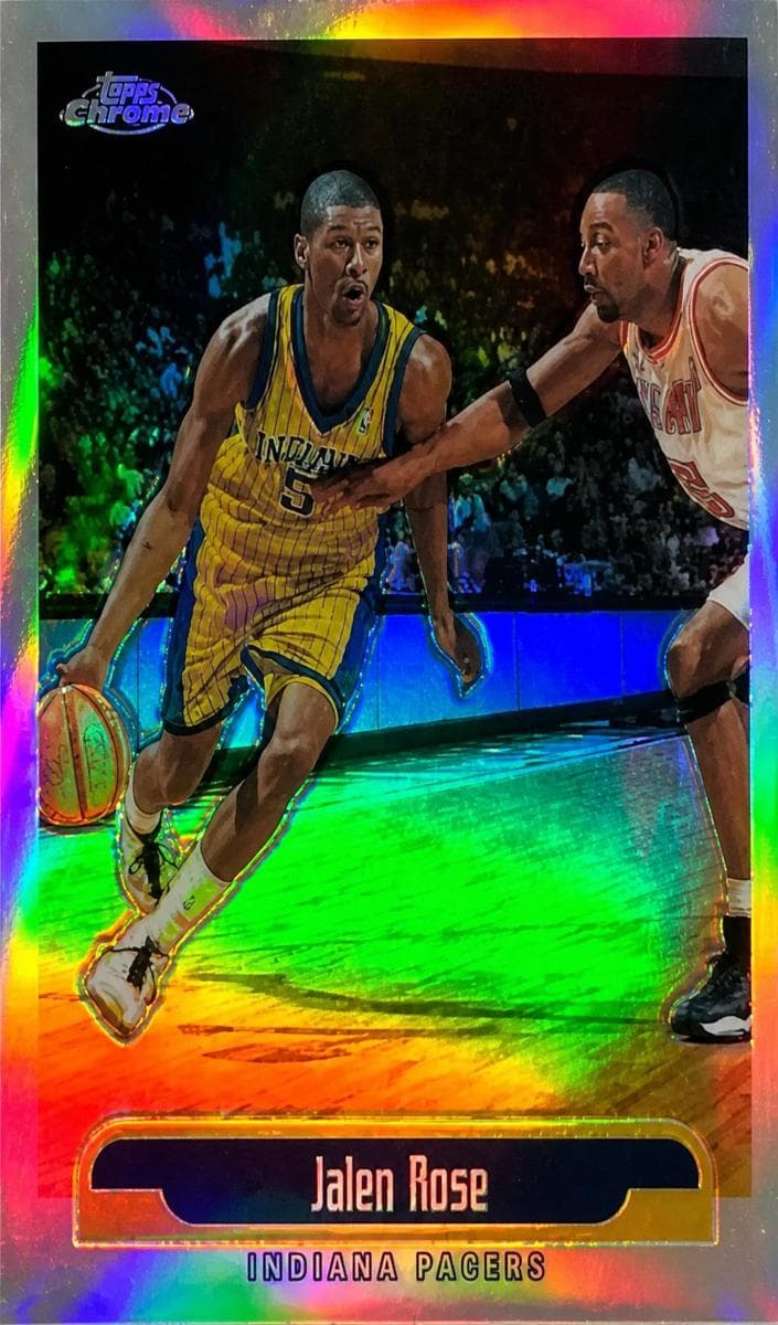 Jalen Rose 1999 topps Topps Chrome