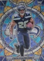 Zach Charbonnet 2023 panini Mosaic Stained Glass