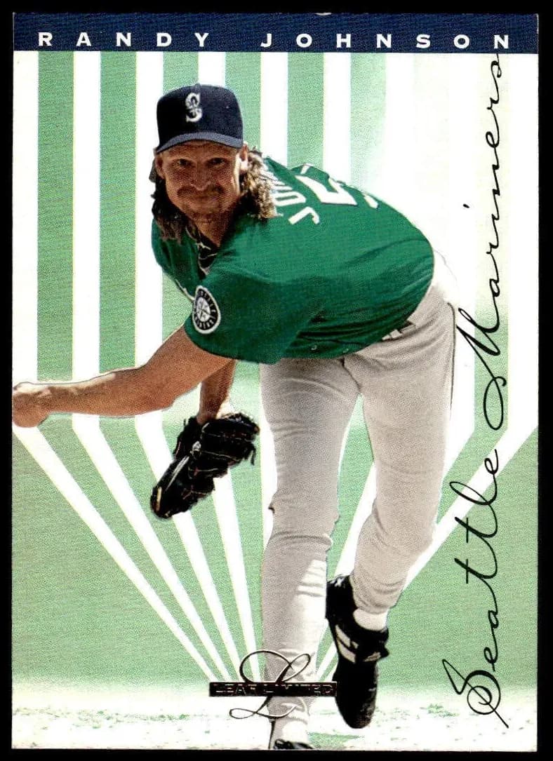 Randy Johnson 1995 leaf Limited