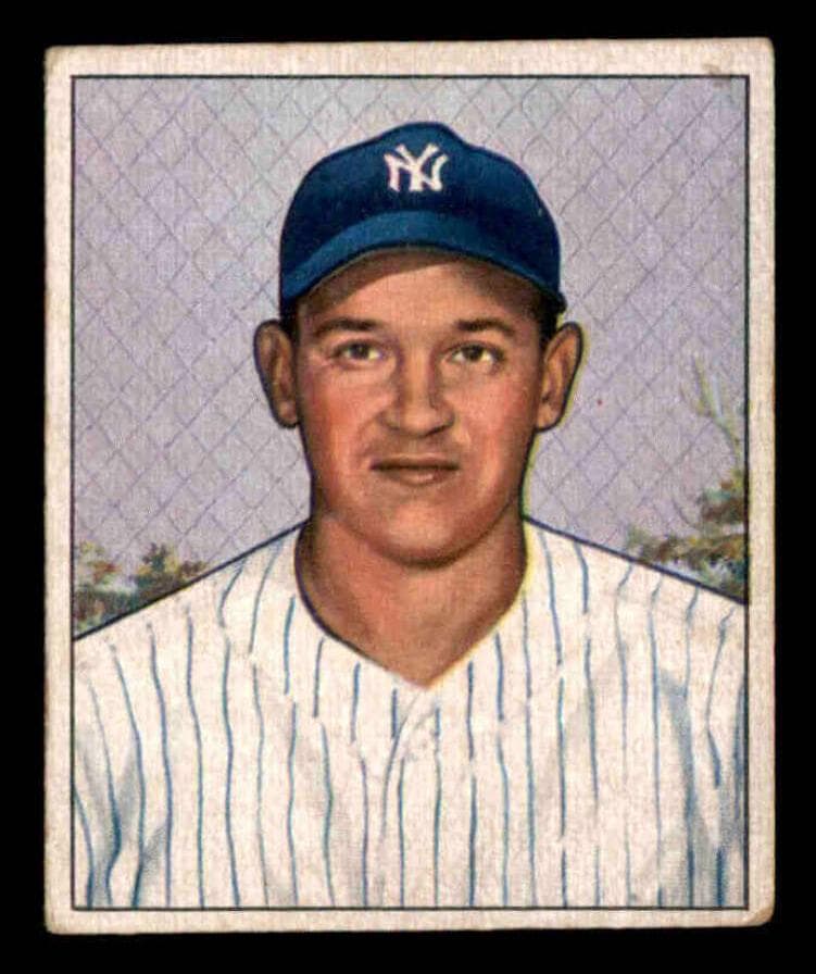 Allie Reynolds 1950 bowman Bowman