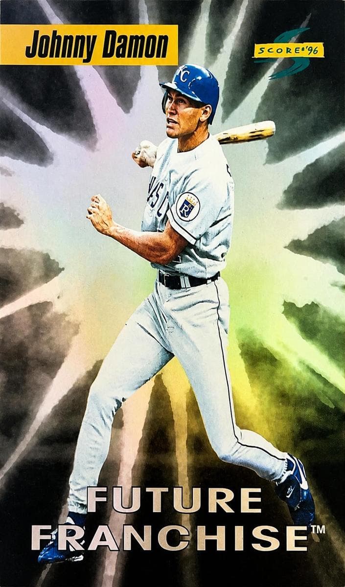 Johnny Damon 1996 panini Score