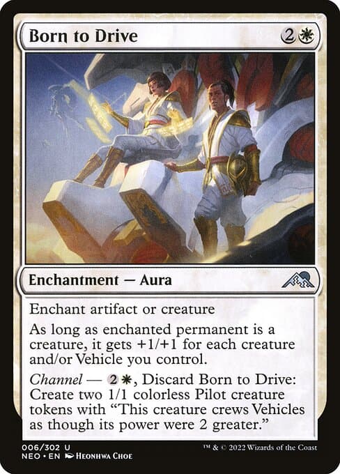Born to Drive 2022 Magic: The Gathering Kamigawa: Neon Dynasty