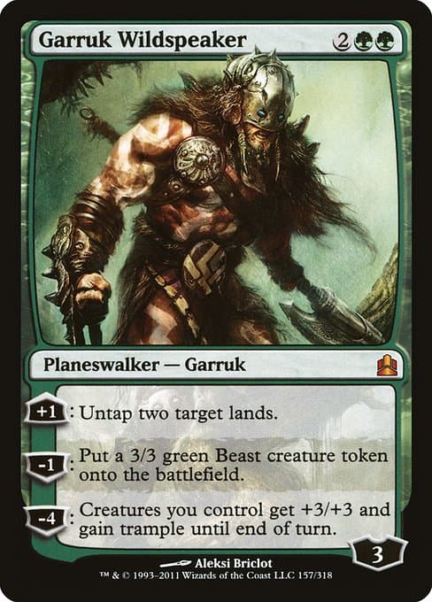 Garruk Wildspeaker 2019 Magic: The Gathering Secret Lair Drop