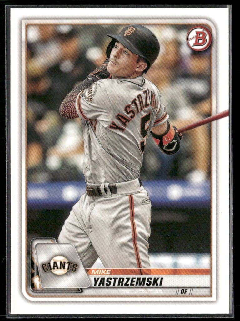 Mike Yastrzemski 2020 bowman Bowman