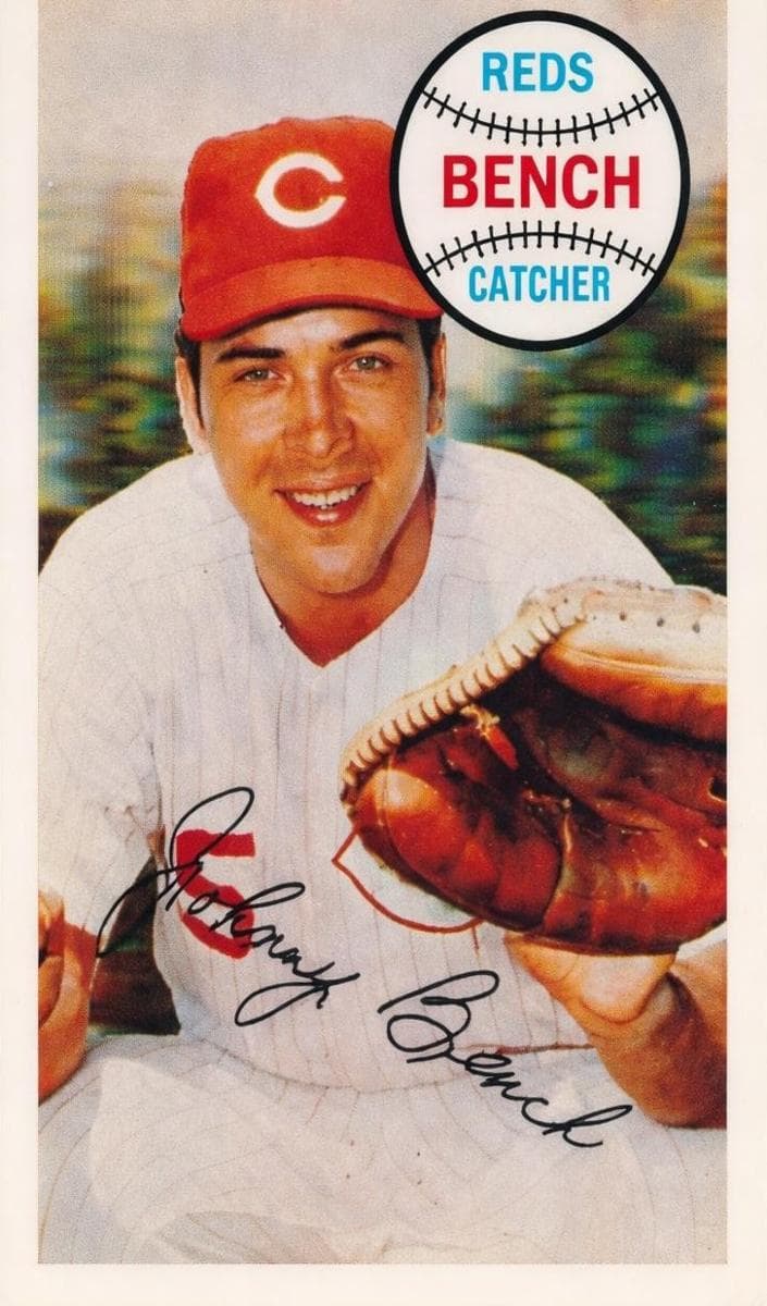 Johnny Bench 1970 unknown Kellogg's