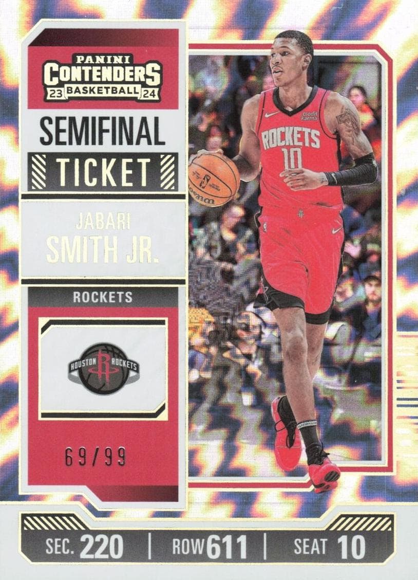 Jabari Smith Jr. 2023 panini Panini Contenders