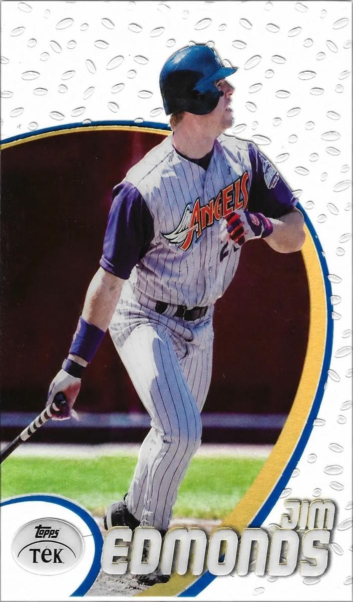 Jim Edmonds 1998 topps Topps Tek