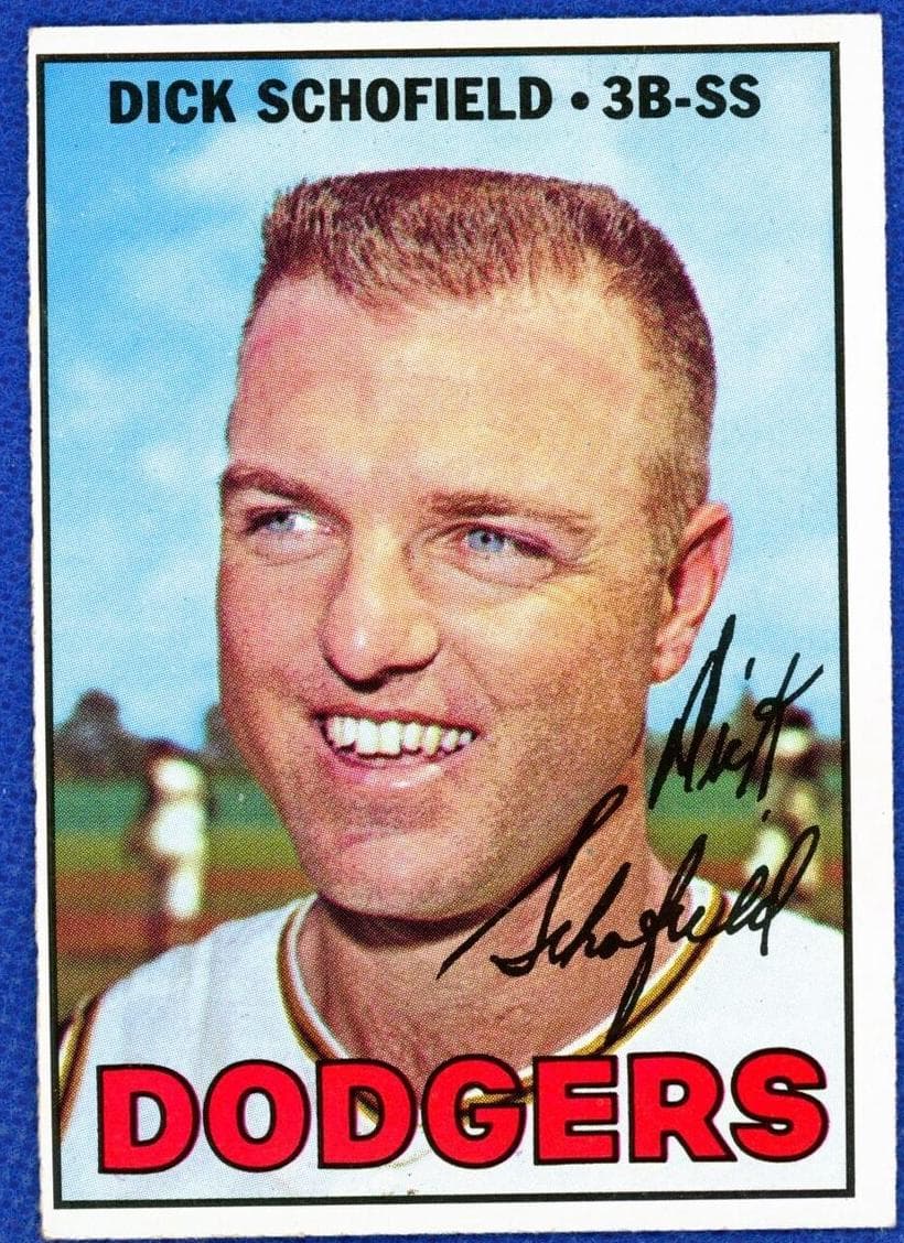 Dick Schofield 1967 topps Topps