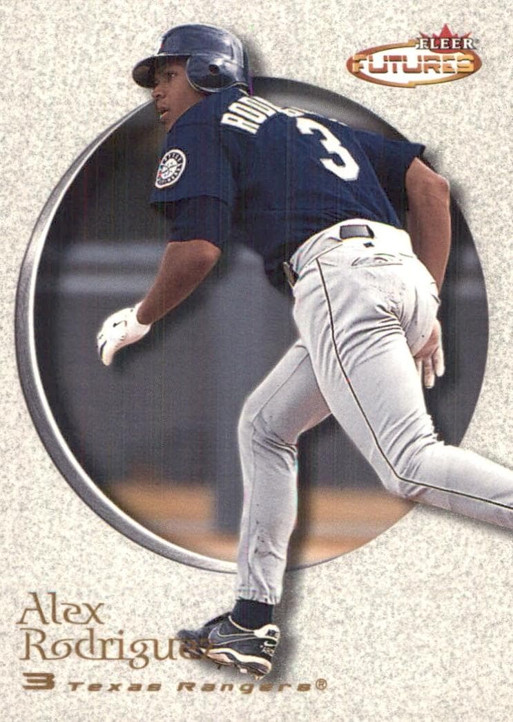 Alex Rodriguez 2001 fleer Fleer Futures