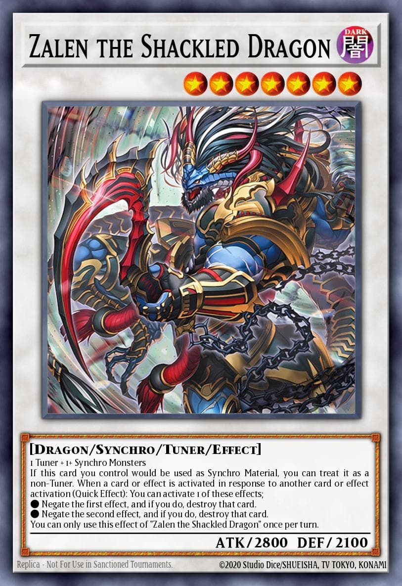 Zalen the Shackled Dragon #BPRO-EN042