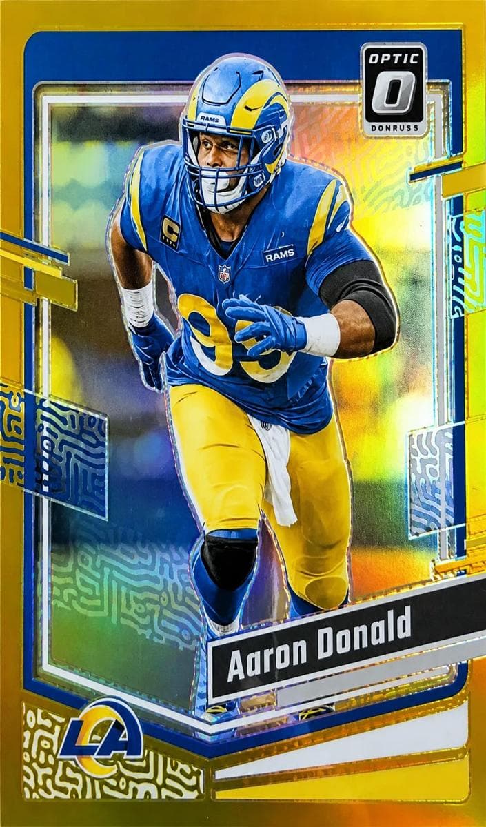 Aaron Donald 2023 panini Donruss Optic