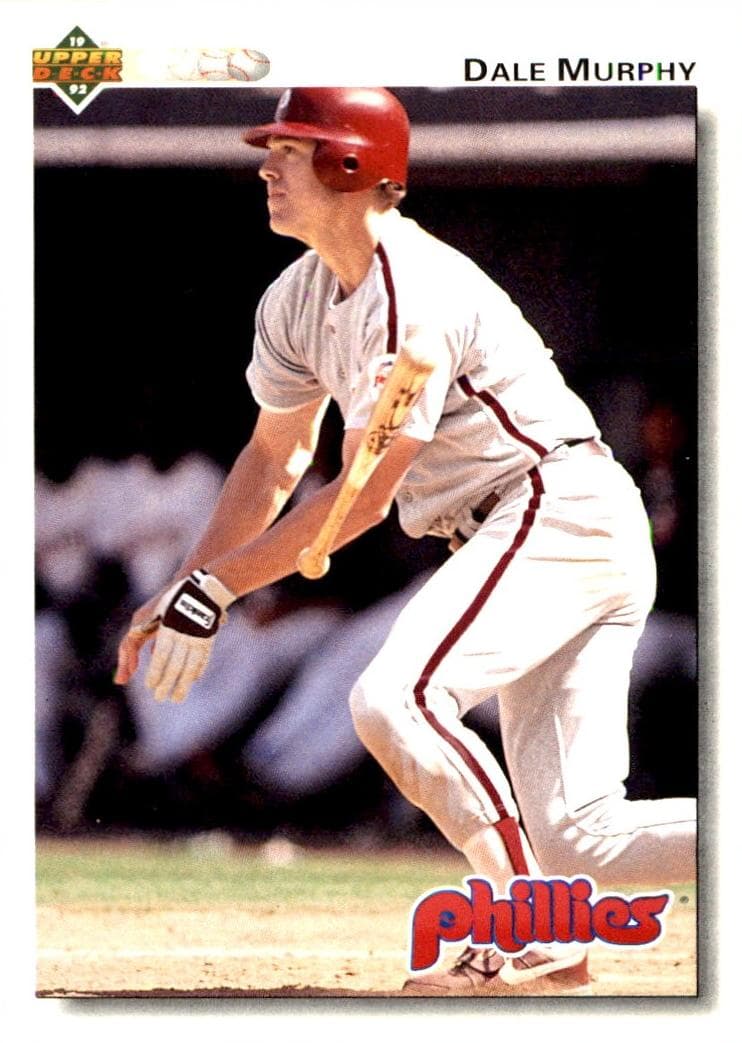 Dale Murphy 1992 upper-deck Upper Deck