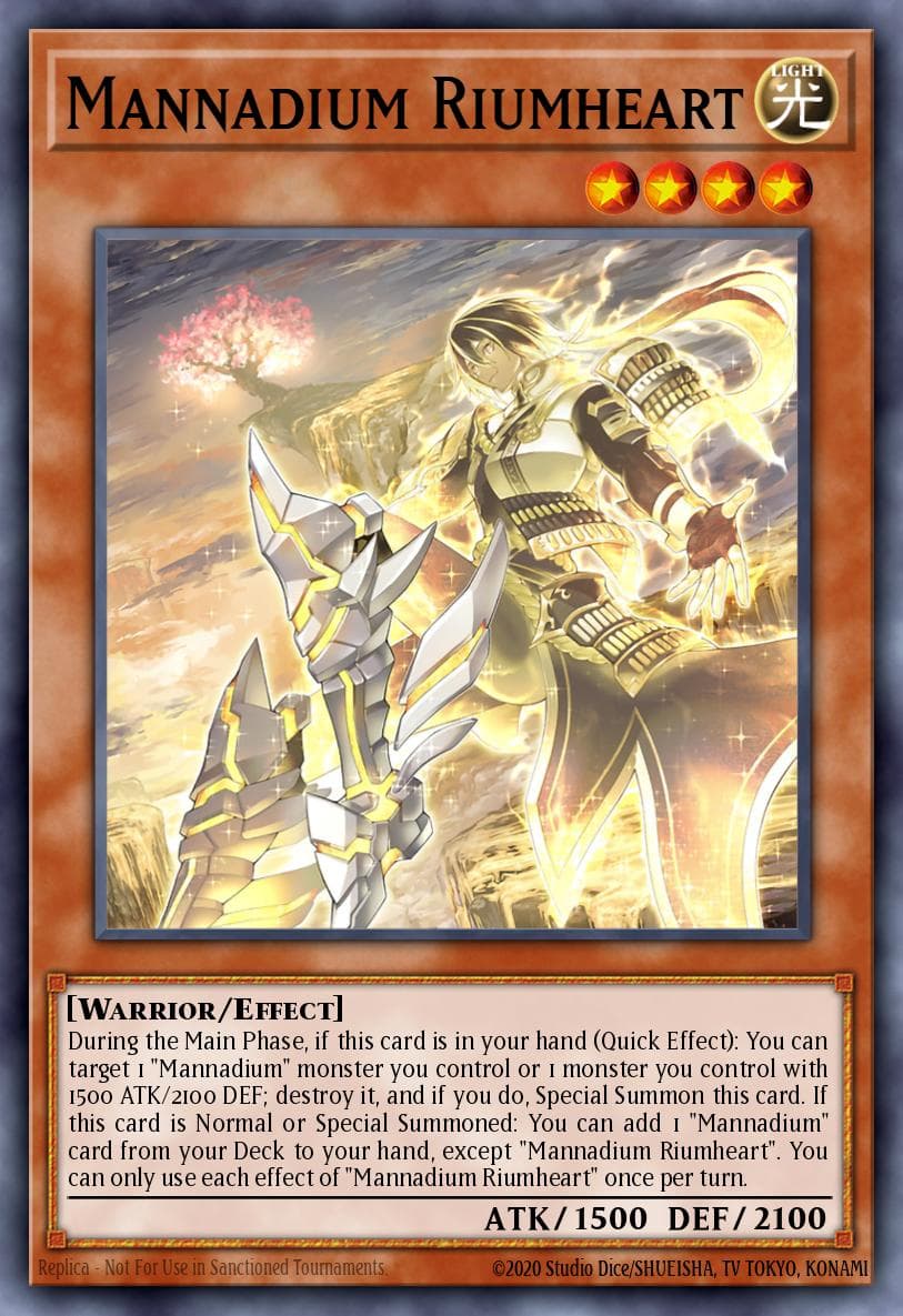 Mannadium Riumheart #CYAC-EN012