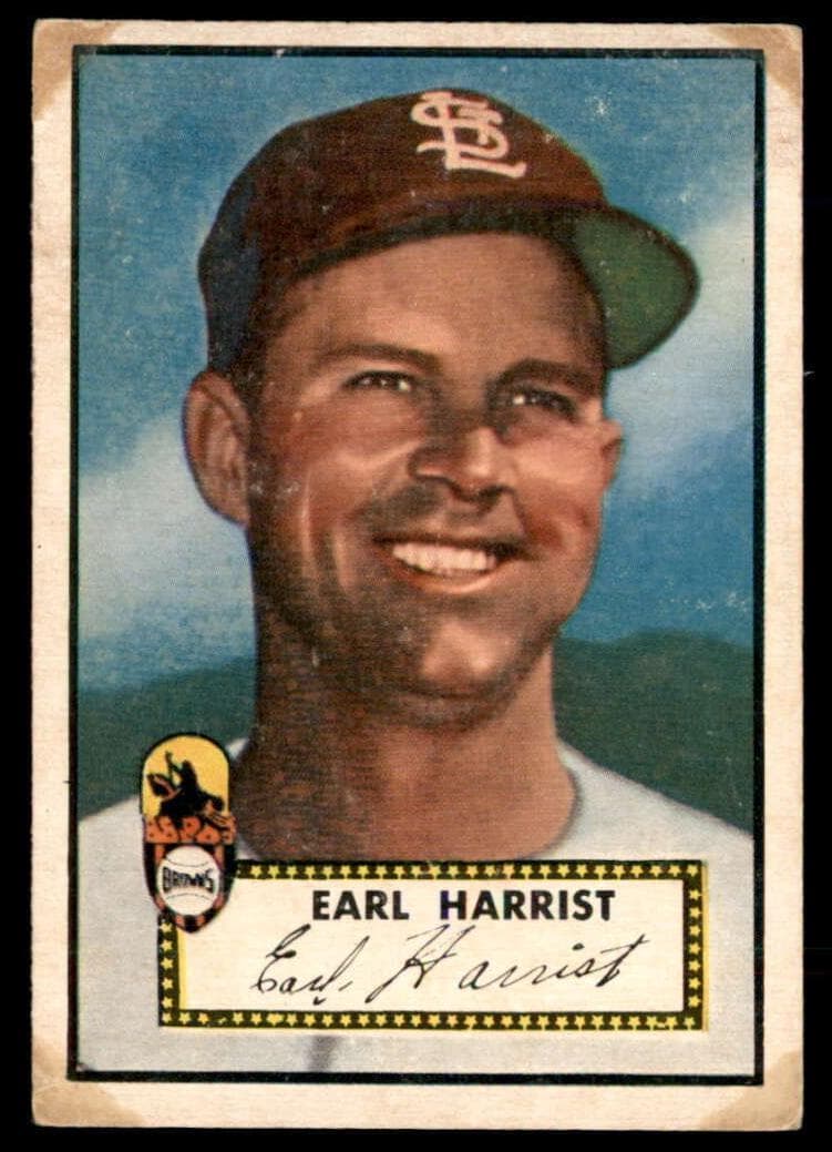 Earl Harrist 1952 topps Topps